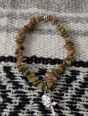 Unakite Stretch Bracelet